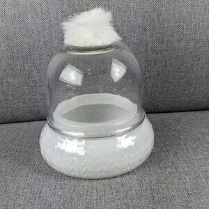 Target Bullseye Playground Pom Pom Hat Winter Holiday Container Cloche J…